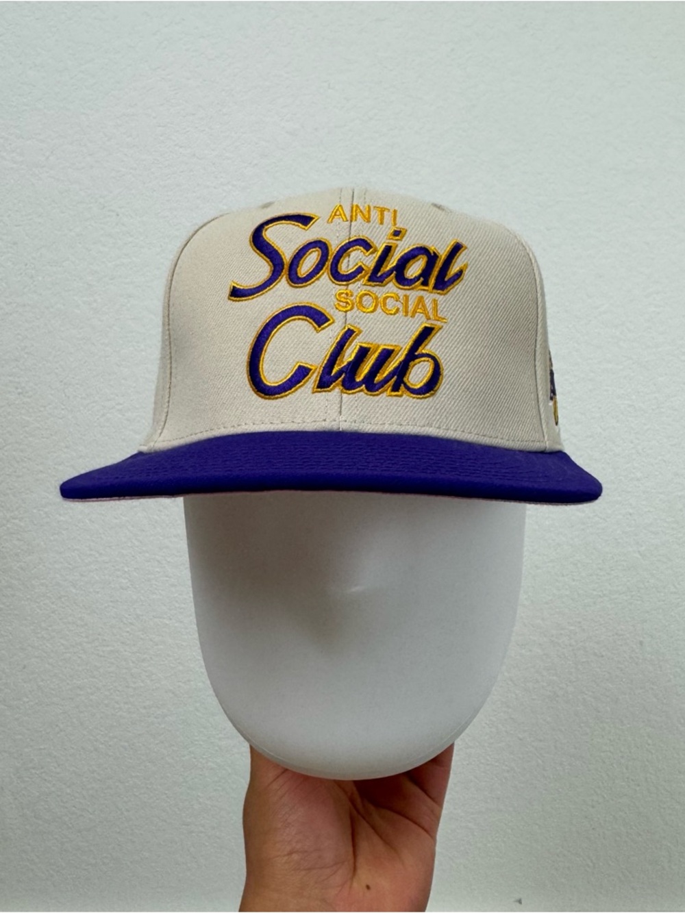 Anti Social Social Club Lakers Snap Back